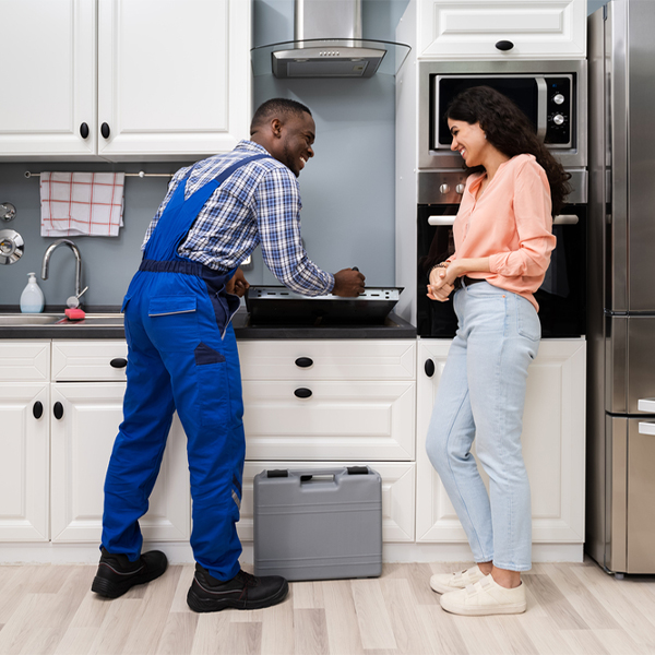 can you provide an estimate for cooktop repair before beginning any work in South Gorin